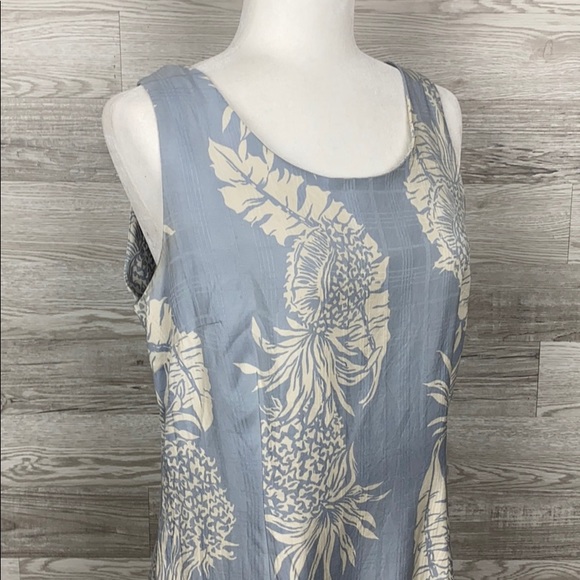 Hilo Hattie Vintage Aline Floral Silk Dress - Picture 2 of 7